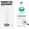 Giant Flower Stand Base and Stem, Weighted Iron Base, Flexible