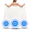 Compressed Towel Tablets, 3 Pack Disposable Bath Towels 55.1 in