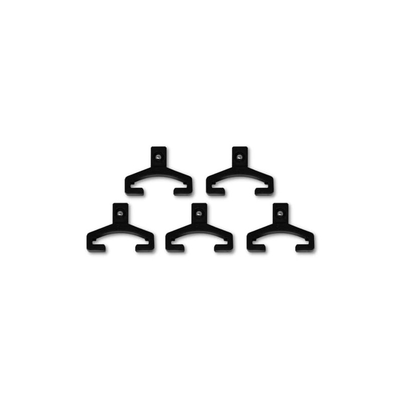 Koken Clip for Aluminum Socket Rail Single Item, 1/4 (6.35