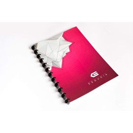 ESQUOIA Standard (Grid), Reusable, Dry Wipe Rose.