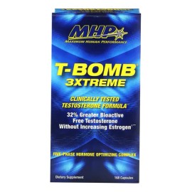 Mhp T-bomb 3xtreme 168 Cpsulas Sin Sabor                                                                                                              