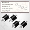 4 Pack 10666A Replacement Spring Mount Kit Compatible with Clarke