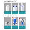 Drain Backflow Preventer, One Way Valve, Adjustable Silicone Sink Floor