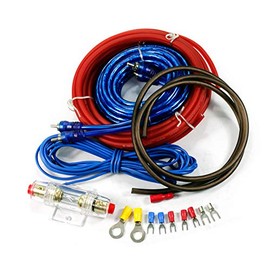 Car Amplifier Cable Set Audio RCA Cable 400KW Fuse Holder Set