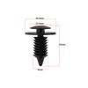 VGOL Pack of 30 Car Christmas Tree Pressure Clips Replacement