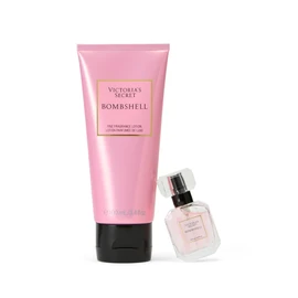 Victoria's Secret Bombshell Mini Fragrance Duo Gift Set, Eau de Parfum & Travel Lotion