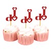 Darling Souvenir, Wedding I Do Cupcake Toppers, Party Dessert Decorations