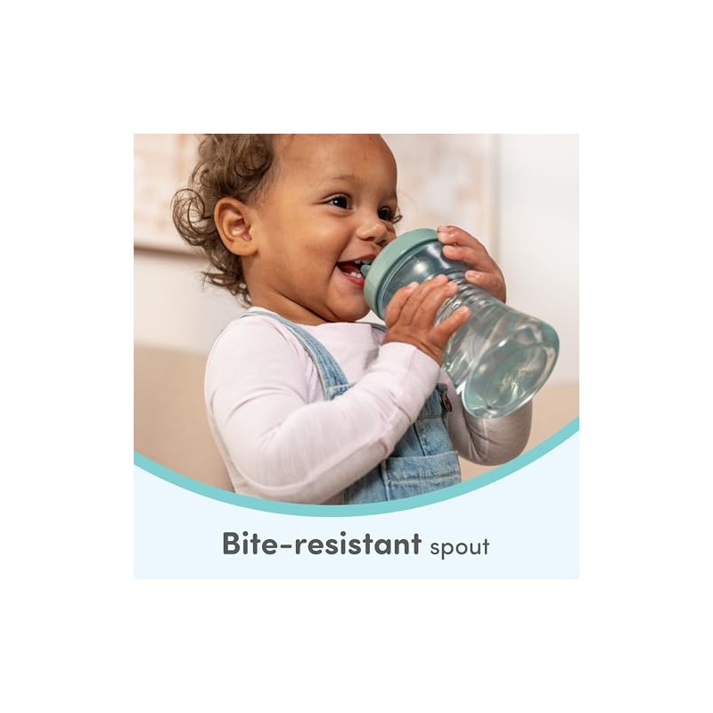 NUK First Choice Fun Grips Hard Spout Straw Cup 2.0,