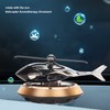 Car Air Fresheners with Solar Rotating Relieve Stress Purifie Odors