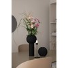 Cooee Design HI-028-24-BK Vase Pastille Ceramic Handmade Diameter 15 cm