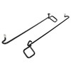 KUAFU Tailgate Latches Bed Handles Compatible with John Deere Gators