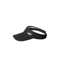 SHOKZ Leere Top-Sonnenblende Cap, Leichter weicher Outdoor-Sporthut, Breite Krempe UV-Schutz Verstellbare Baseballkappe für Laufen, Tennis, Strand, Golf, Reisen, Herren/Damen, Schwarz