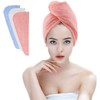 LESHP Microfiber Hair Towel Wraps All Hair Types Lengths 3