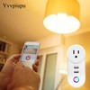 Smart Outlet Dual Mode WiFi 3 Outlets WiFi Smart Plug,
