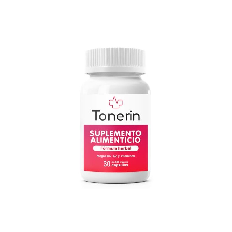 TONERIN - Suplemento Alimenticio con Ingredientes 100% Naturales (30 Cápsulas)