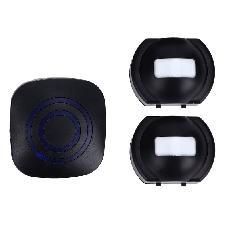 Smart Wireless Sensing Doorbell Waterproof Doorbell Security Alarm Kit for