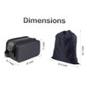 Elviros Toiletry Bag for Men, Large Travel Shaving Dopp Kit