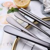 U Chef Juego de cubiertos utensilios para mesa portátil y