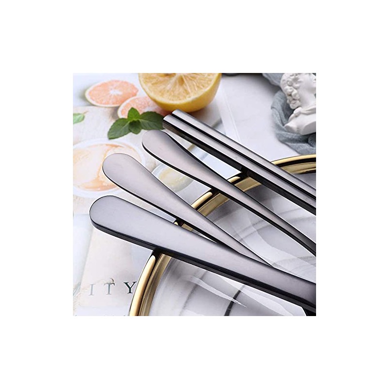 U Chef Juego de cubiertos utensilios para mesa portátil y