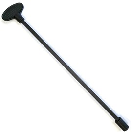 Midwest Hearth Universal Valve Key for Gas Fire Pits and Fireplaces - Flat Black (12-Inch)