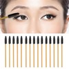 50 Pcs Eyebrow Spoolie, Lightweight Eyelash Spoolies, Disposable Mascara Wands