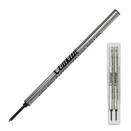 Conklin Non-dry Ceramic Rollerball Refill, Blue (2 pcs tube)