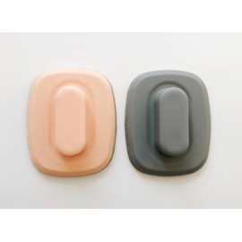 ConchGirl Lint Brush, 2-Pack Lint Remover, Pet Hair Remover, Clothes Brush, Magic Lint Remover Brush, Sheet and Carpet Cleaning Brush, No Need Lint Roller Refill.​ (Pink+Gray)