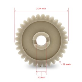 The ROP Shop Drive Gear fits Liftmaster Garage Door Openers 711WHC, ATS211, ATS2113X, ATS211R