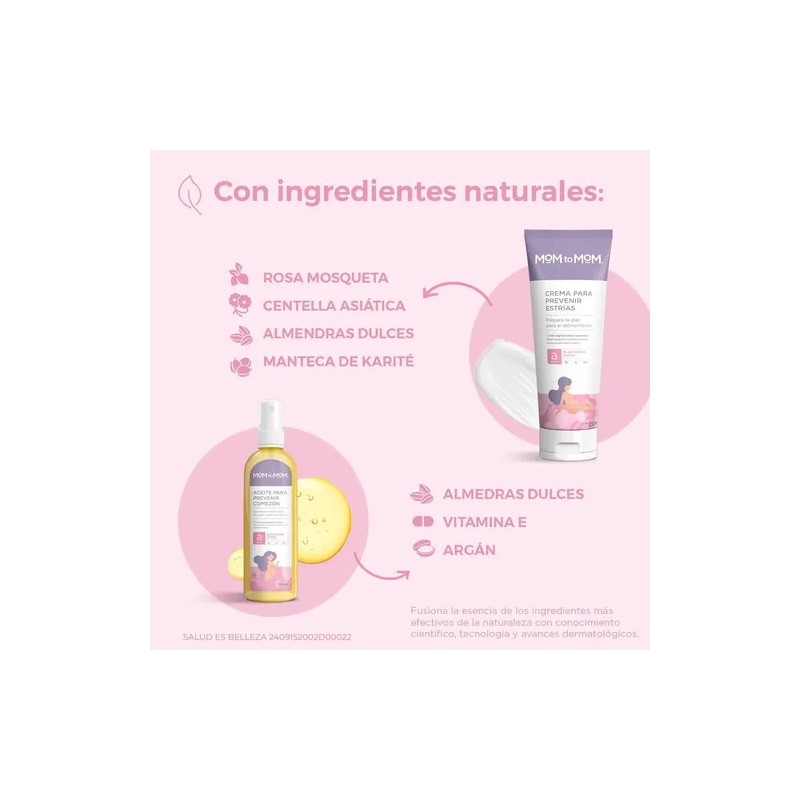 Mom To Mom Kit Etapa A Crema Y Aceite 1-5