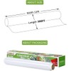 KAMMAK Plastic Wrap with Slide Cutter - 4 Pack 12