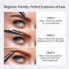 Eyebrow Pencil HOUSN Microblading Eyebrow Pencil with Four Fork Tips,