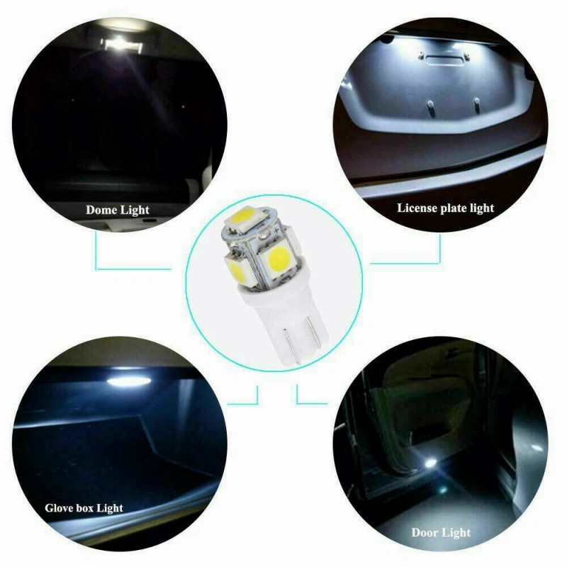 CA For Hyundai 40pcs LED Interior Lights Bulbs Kit Car