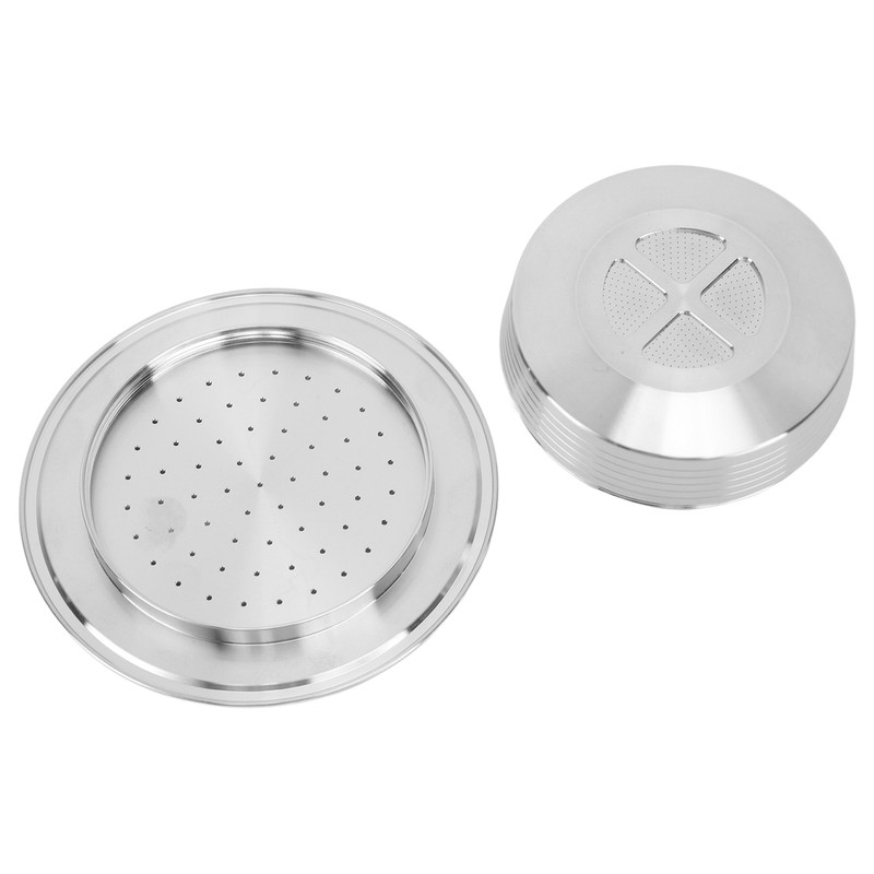 Reusable Coffee Pods Stainless Steel Refillable Capsule Fine Mesh Detachable