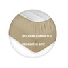 EXKLUSIV HEIMTEXTIL Brand Jersey Fitted Sheet Flat Sheet Elasticated Hem