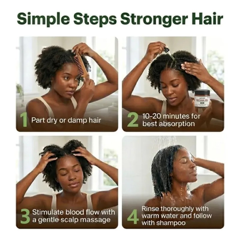 Loción Para El Cuidado Del Cabello, Aceite Hidratante 100% P