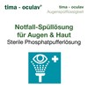 tima-oculav Eye Wash Sterile Phosphate Buffer Solution for Rinsing Eyes