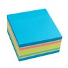 Snopake 76 x 76 mm Blue Rainbow NeonMix Sticky Notes