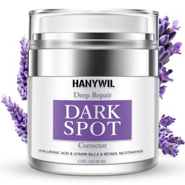 HANYWIL Eliminador de manchas oscuras para suero facial y corporal, crema correctora de manchas oscuras, tratamiento rápido de decoloración para manch