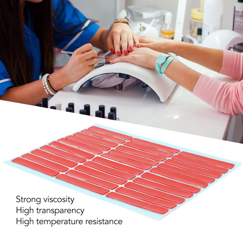 10 Sheets Nail Art Fixing Tape, Nail Color Display Stand,