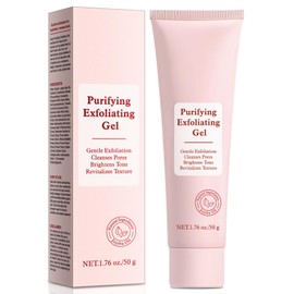 Gel Exfoliante Purificante, Crema Exfoliante Natural, Limpiador Facial, Gel Limpiador Facial Suave, Hidratante Y Exfoliante, Para Todo Tipo De Piel...