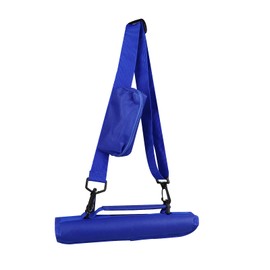 AfitLulu Golf Club Bag for Men and Women, Foldable Sunday Golf Bag with Bag and Shoulder Strap for 3-5 Golf Clubs, Lightweight Durable Golf Club Bag Golf Sunday Bag (Blue)
