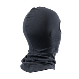 REBELHORN Freeze II Thermal Balaclava Cooling Thermoactive Underhelmet Balaclava Moisture Wicking Breathable Compression Zones Thermal Motorcycle Clothing, black