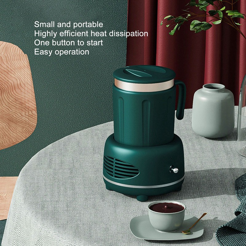 Cooler Warmer Cup Easy Operation Fast Cooling Heating Aluminium Body