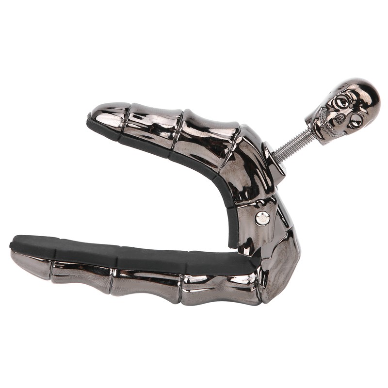 Skull Guitar Capo Adjustable Tightness Accessories Parts for Folk Acoustic