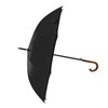 Long Umbrella Long Wooden Handle Windproof Retro Style Water Resistant