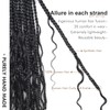 ToyoTress Boho Crochet Braids Human Hair - 14 Inch 8