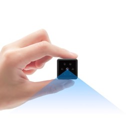 Hertekdo - Mini Cámara, Mini Camara 1080P HD Cámara de Seguridad con Visión Nocturna Detección de Movimiento Grabación en Bucle Mini Camara para Interiores o Exteriores Admite Tarjeta Micro SD 128GB