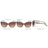 styleBREAKER Women Sunglasses oversize with oval polycarbonate lenses and plastic