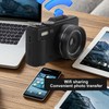 5K Digital Camera, 75MP UHD WiFi Autofocus 18X Digital Zoom
