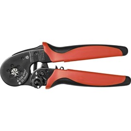 Toolcraft Crimping Tool, Crimping Tool, Crimping Pliers, Wire End Ferrule Pliers, Carbon Steel, Quick Adjustment, Electrical Installation